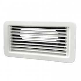 Vitrifrigo White ABS Supply Grilles 254x127mm VT07020007