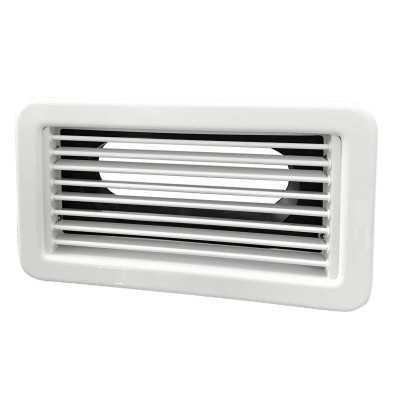 Vitrifrigo White ABS Supply Grilles 254x127mm VT07020007