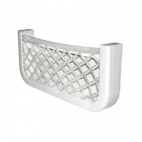 Rete portaoggetti bianca 360x160x30mm con rete elastica OS4843413-18%