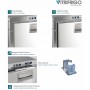 Vitrifrigo IM XT OCX2 REFILL 24L Fabbricatore di ghiaccio 8kg/24h Icemaker Inox VT11010007-35%