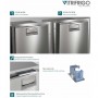 Vitrifrigo IM XT INT OCX2 REFILL 24L Ice Maker 8kg/24h Stainless Steel Icemaker VT11010027