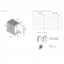 Vitrifrigo IM XT INT OCX2 HYDRO 24L Ice Maker 8kg/24h Stainless Steel Icemaker VT11010025