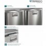Vitrifrigo IM XT INT OCX2 HYDRO 24L Fabbricatore di ghiaccio 8kg/24h Icemaker Inox VT11010025-35%