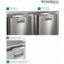 Vitrifrigo IM XT INT OCX2 HYDRO 24L Ice Maker 8kg/24h Stainless Steel Icemaker VT11010025