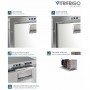 Vitrifrigo IM XR OCX2 HYDRO 24L Ice Maker 8kg/24h Stainless Steel Icemaker VT11010001