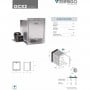 Vitrifrigo IM XR OCX2 HYDRO 24L Fabbricatore di ghiaccio 8kg/24h Icemaker Inox VT11010001-35%
