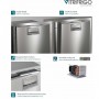 Vitrifrigo IM XR INT OCX2 HYDRO 24L Ice Maker 8kg/24h Stainless Steel Icemaker VT11010055