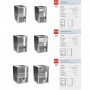 Vitrifrigo IM28 BRIGHT Macchina del ghiaccio Icemaker 28kg/24h 230Vac VT11020001-35%