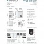 Vitrifrigo IM28 BRIGHT Macchina del ghiaccio Icemaker 28kg/24h 230Vac VT11020001-35%