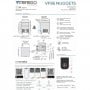 Vitrifrigo IM95 NUGGETS Macchina del ghiaccio Icemaker 90kg/24h 230Vac VT11020003-35%