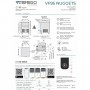 Vitrifrigo IM95 NUGGETS Stainless Steel Icemaker 230Vac 90kg/24h VT11020003