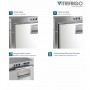 Vitrifrigo IM CL OCX2 HYDRO 24L Stainless Steel Icemaker 8kg/24h VT11000005
