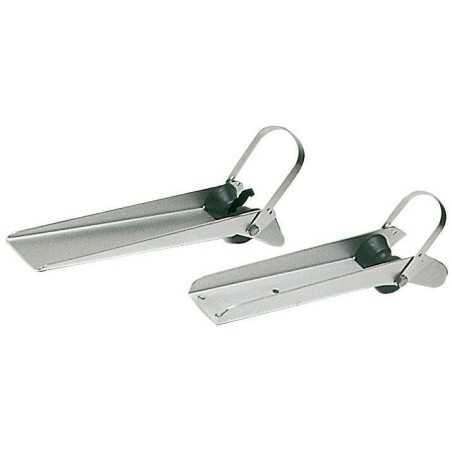 Musone di prua in Acciaio Inox Satinato L.588x98mm con Cavallotto/Guida catena OS0111995-18%
