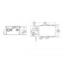 Seaflo 750GPH 12V 47L/min Grey Water Sump Box with Automatic Pump MT1514007