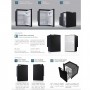 Vitrifrigo C85i CHR BLACK Fridge-Freezer 85L 12/24V Internal Cooling Unit VT04000571