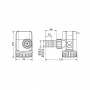 Elettropompa G600 12V Europump Next Generation 38l/min OS1612801-18%