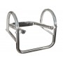 Stainless steel Gangplank telescopic ladder 3 Steps 26xh86cm MT0505333