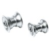 Puleggia di ricambio in inox per musone D.99mm Larghezza 58,5mm Foro 14,5mm OS0134670-40%