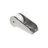 Musone di prua in Inox 221x82xh.80mm Base 132x82mm Puleggia Nylon OS0148410-18%