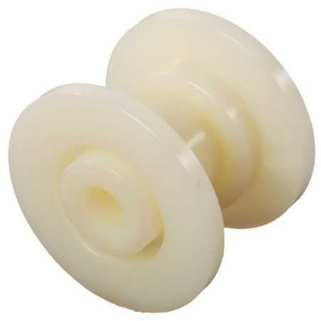 Puleggia di ricambio in nylon per musone D.86mm L.49mm Foro 13mm OS0151901-40%
