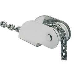 Musone in Inox 200x54x80mm Puleggia Nylon Ancore max 7.5kg OS0133201-18%
