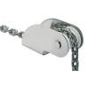StainleStainless Steel Steel Bow Roller 270x54x80mm Nylon Pulley for Anchors max 10kg OS0133202