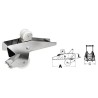 Musone a Ribalta in Inox per Ancore max 14kg 320x90x70mm Puleggia nylon OS0141900-18%