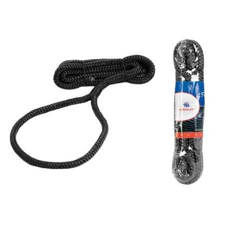 Cima per parabordi impiombata Nera 10mm 2mt OS0644456-40%