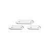 Basetta per bitta N11102500214 in plastica bianca OS4013246-40%