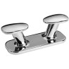 Polished stainless steel Mushroom cleat 380xh180mm OS4017345