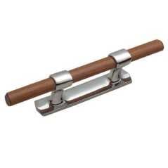 Chromed Brass double shaft wooden ledge cleat Length 220mm MT1101413
