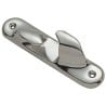 Paired Chrome plated Brass skene chocks 110 x 27mm MT1130011