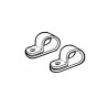 Passacavo in nylon bianco per fasci max Ø 4,7mm CF 10pz N11124027200-40%