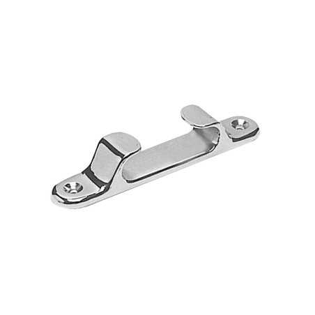 Italian Style stainless steel straight fairlead bow L. 203mm OS4020220