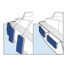 Parabordo Piatto Blu EVA+PE in schiuma polietilene 65x31x8cm N10502804288-10%