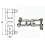 Girella in acciaio Inox - Forcella-forcella Perno 6 mm N10701800490-40%