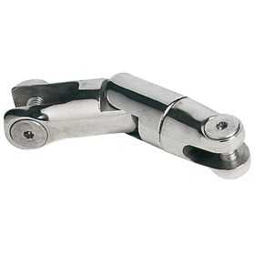 Attacco girevole in acciaio inox 2 snodi Catena Ø 6/8mm OS0174208-40%