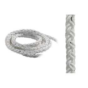 Square Line braid Ø 20mm 100mt spool White OS0644820