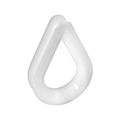 Redancia in nylon bianco cavo Ø 22 mm N11042800301