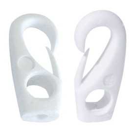 Nylon hook Hole D.4mm White colour N11900600651