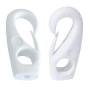 Gancio nylon Foro D.8mm Bianco N11900600655-5%