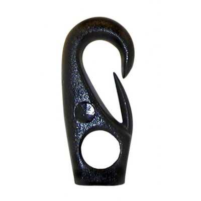 Gancio nylon Foro D.10mm Nero N11900600658-5%