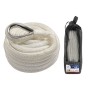 High-strength spliced mooring line Ø 16mm 11mt White OS0644373