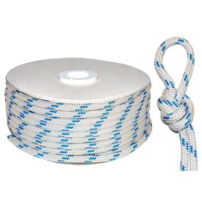 Speedcruise Technical Rope 100% Spectra Ø8mm 100mt Spool White with Light Blue Line AM00119061