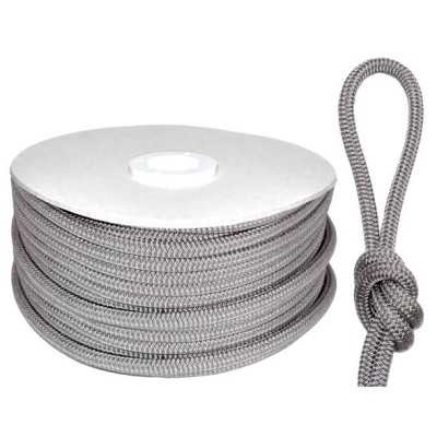 Bobina 100mt Speedcruise Cima Tecnica 100% Spectra Ø10mm Grigio Silver AM00119063-40%