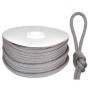Bobina 100mt Speedcruise Cima Tecnica 100% Spectra Ø10mm Grigio Silver AM00119063-40%