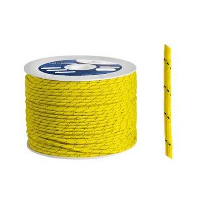 Polypropylene braid Ø 6mm Yellow 200mt spool OS0642006GI