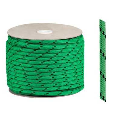 Scotta in poliestere Matt Ø 12mm Verde Bobina da 150mt Alta tenacità OS0643712VE-40%