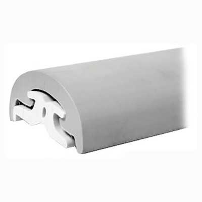 TeStainless Steelilmare Radial Fender Profile H40mm Unit Size 12m Grey Colour MT383232412