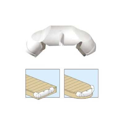 Piastra Paracolpi Bumper Folding per pontili 100x19cm Spessore 19cm MT3837500-10%